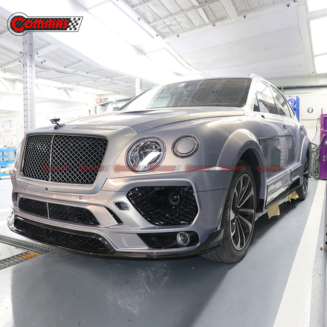 Mansory-Karosserie-Kit aus halber Kohlefaser für Bentley Bentayga