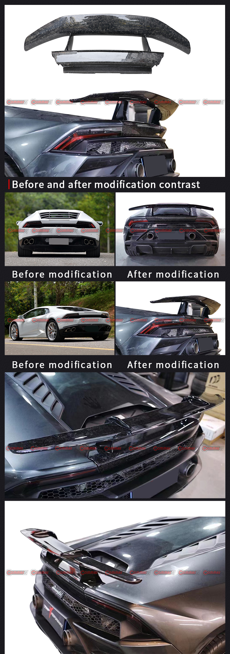 Lambroghini Huracan LP610 Performante Heckfl&uuml;gel